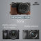 MegaGear Sony Alpha A6300, A6000 (16-50 mm) Ever Ready Leather Camera Case and Strap