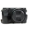 MegaGear Sony Alpha A6500 (up to 16-70mm) Ever Ready Top Grain Leather Camera Case and Strap