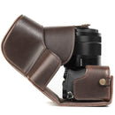 MegaGear Sony Alpha A6500 (up to 16-70mm) Ever Ready Leather Camera Case and Strap, with Battery Access