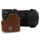 MegaGear Sony Alpha A6600 (18-135mm) Ever Ready Top Grain Leather Camera Case