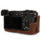 MegaGear Sony Alpha A6600 (18-135mm) Ever Ready Top Grain Leather Camera Case