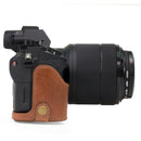 MegaGear Sony Alpha A7S II, A7R II, A7 II (28-70mm) Ever Ready Top Grain Leather Camera Case and Strap