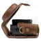 MegaGear Sony Cyber-shot DSC-HX95, DSC-HX99, DSC-HX80, DSC-HX90V Ever Ready Leather Camera Case with Strap