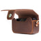 MegaGear Sony Cyber-shot DSC-HX95, DSC-HX99, DSC-HX80, DSC-HX90V, DSC-WX500 Leather Camera Case with Strap