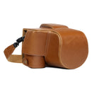 MegaGear Sony Cyber-shot DSC-RX10 IV, DSC-RX10 III Ever Ready Leather Camera Case and Strap