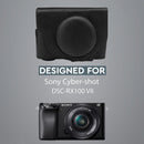 MegaGear Sony Cyber-shot DSC-RX100 VII Ever Ready Leather Camera Case