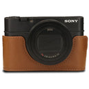 MegaGear Sony Cyber-shot DSC-RX100 VII Ever Ready Leather Camera Case