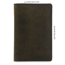 Otto Angelino Top Grain Leather Bifold Card and Cash Wallet, Unisex