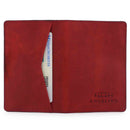 Otto Angelino Top Grain Leather Bifold Card and Cash Wallet, Unisex