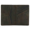 Otto Angelino Top Grain Leather Bifold Card and Cash Wallet, Unisex