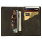 Otto Angelino Top Grain Leather Bifold Card and Cash Wallet, Unisex