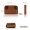 Otto Angelino Top Grain Leather Coin and Credit Card Wallet, RFID Blocking, Unisex