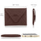 Otto Angelino Top Grain Leather Credit Card Holder and Travel Wallet Envelope with Magnetic Clasp, Credit Card Holder with Multiple Slots