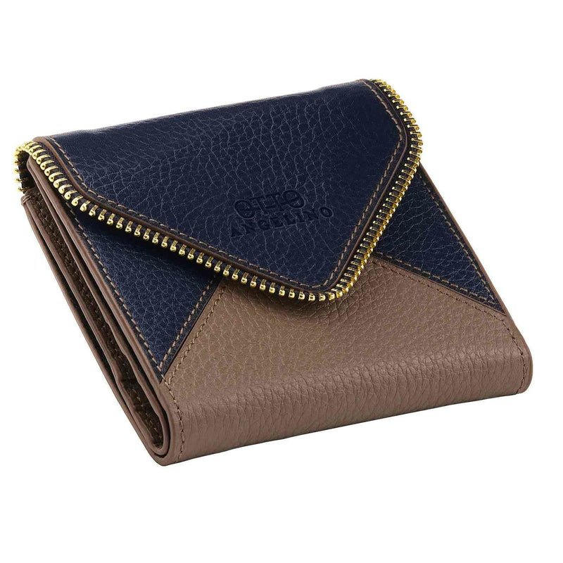 Otto Angelino Top Grain Leather Envelope Style Wallet, RFID Blocking, Unisex