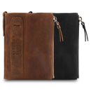 Otto Angelino Top Grain Leather Multipurpose Bifold Wallet, RFID Blocking, Unisex