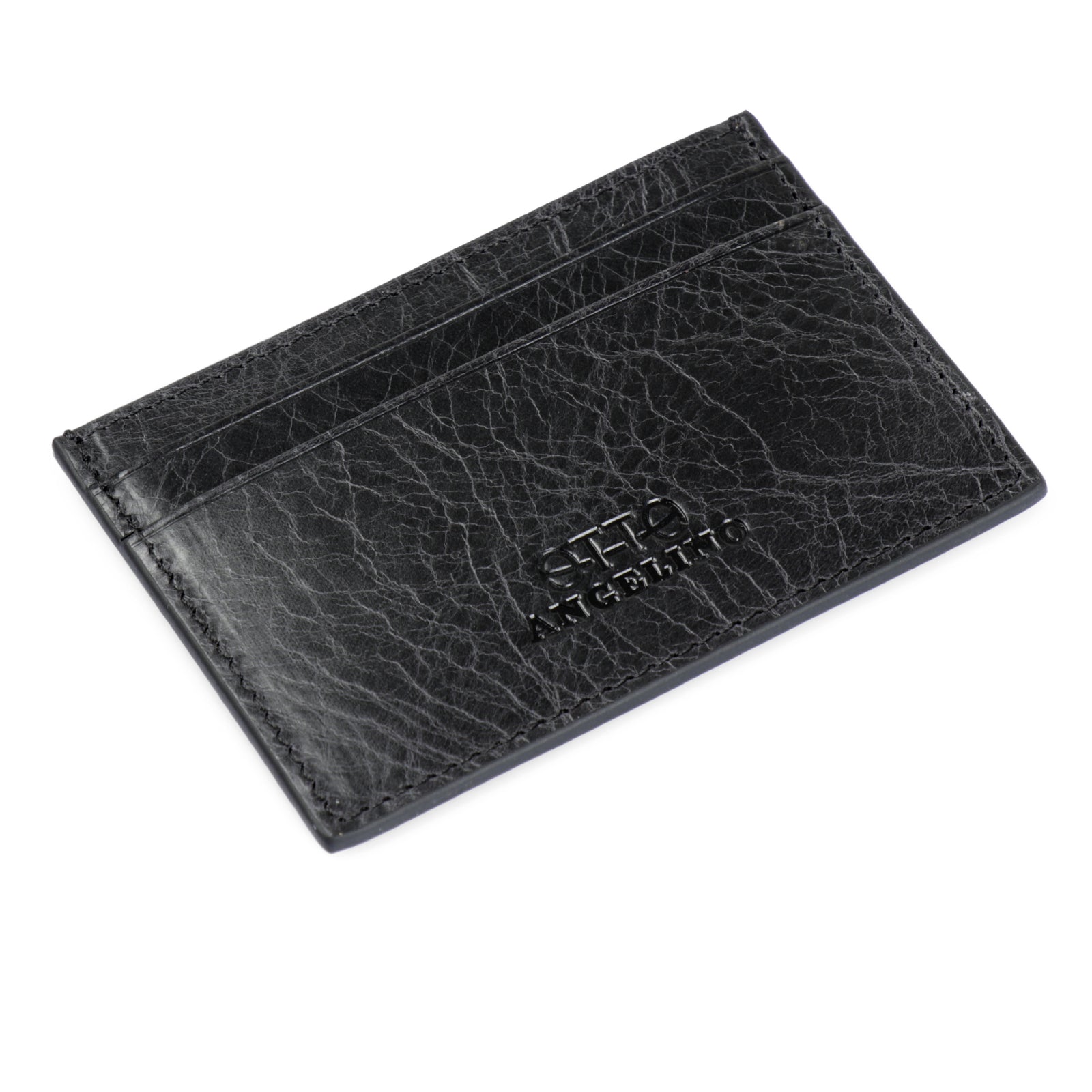 Otto Angelino Top Grain Leather Wallet, Bank Cards Money – MegaGear Store