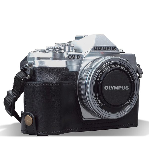 MegaGear Olympus OM-D E-M10 Mark IV Ever Ready Genuine Leather