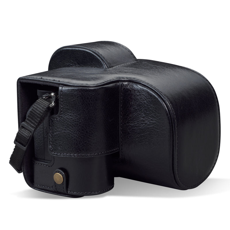 Metallic Leather Camera Bag, Accessories