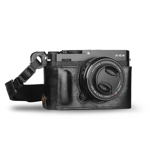 MegaGear Fujifilm X100V Ever Ready Top Grain Leather Camera Half Case –  MegaGear Store