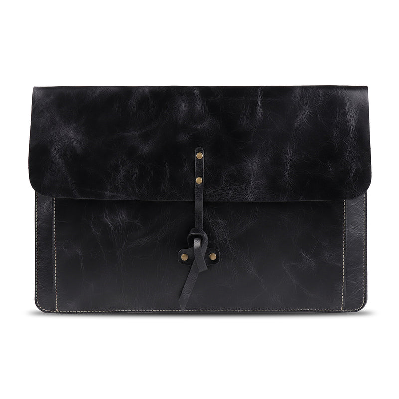 Genuine Leather Sleeve Case Retro Laptop Bag For Apple Macbook Pro 14 Air  Pro 13