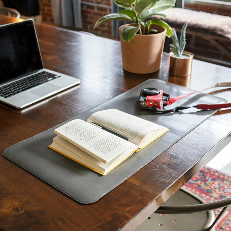 Leather Table Mat - Leather Office Desk Pad