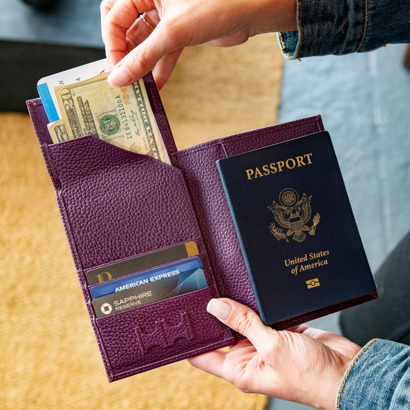 Personalized Passport Holder Passport Cover Card Holder 
