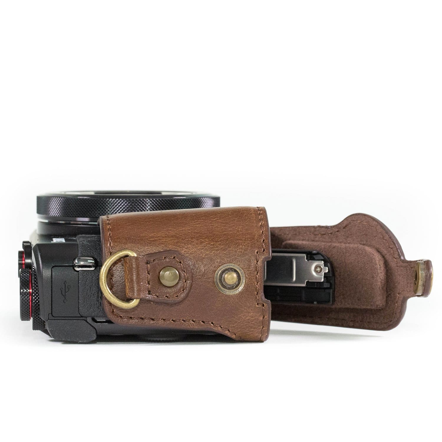 MegaGear Canon PowerShot G7 X Mark II Ever Ready Leather Camera Case ...
