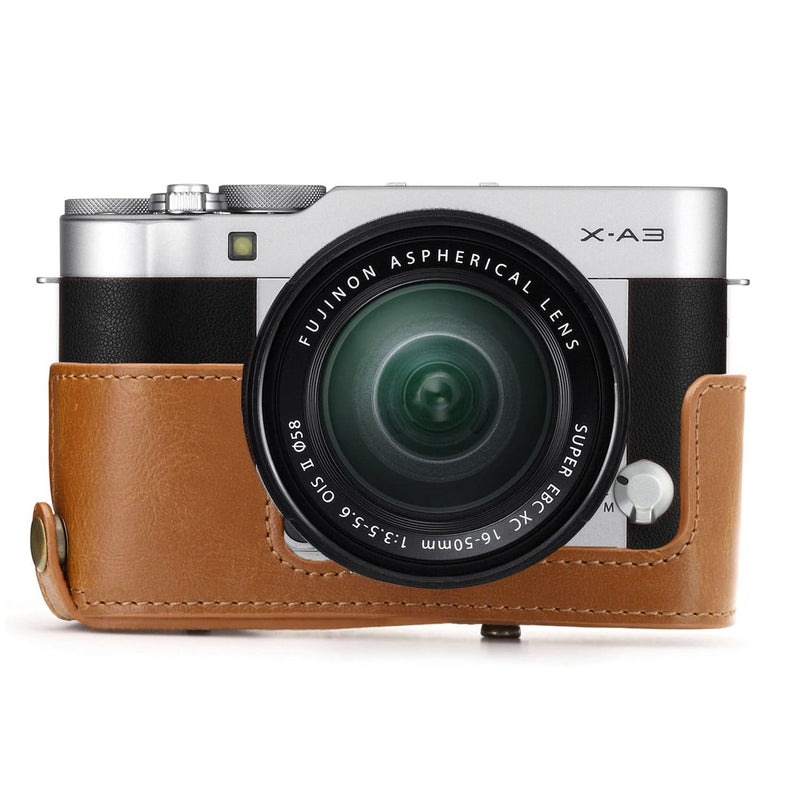 MegaGear Fujifilm X-A5 X-A3 X-A2 X-A1 X-M1 Ever Ready Leather