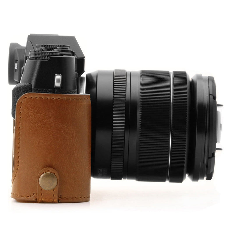 Fuji XT30 II Camera case Genuine Leather Half Body For Fujifilm XT10 XT20  XT30