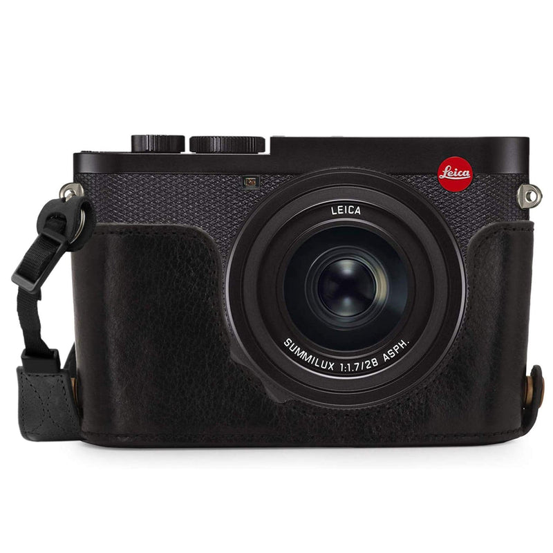 MegaGear Leica D-Lux 7 Ever Ready Genuine Leather Camera Half Case (Green)