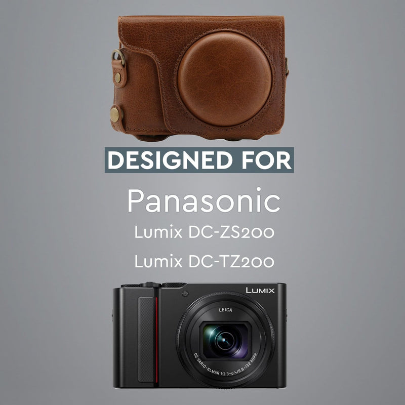 MegaGear Panasonic Lumix DC-ZS200, TZ200, Leica India